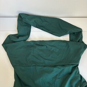 Green Strapless Neck Bodysuit